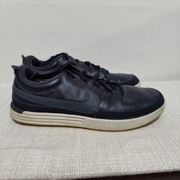Nike Other - Nike Lunarlon Spikeless Black‎ Golf Shoes Men's Size 10 652780-001